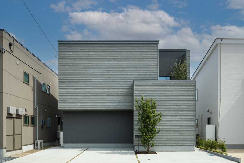 新潟県新潟市モデルハウス外観写真